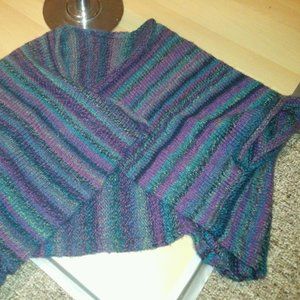 Handmade Knitted crotchet  Wrap Shawl Sweater